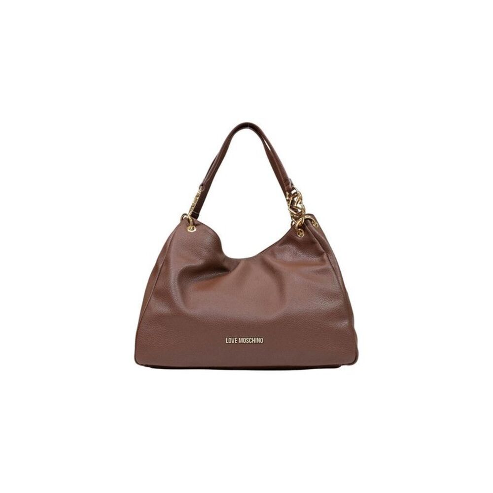 Love Moschino Brown Polyethylene Women's Handbag